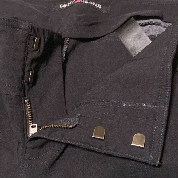 DKNY Jeans black pants size 7 - Picture 6 of 8